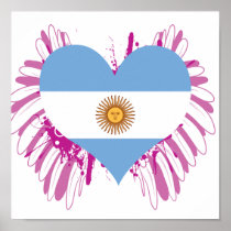 Buy Argentina Flag Print