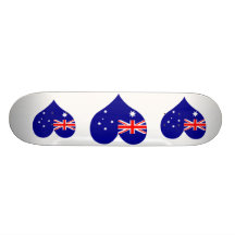 Buy Australia Flag Custom Skateboard