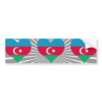 Buy Azerbaijan Flag Bumper Sticker