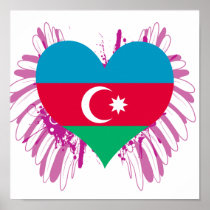 Buy Azerbaijan Flag Posters