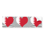 Buy Bahrain Flag Bumper Stickers