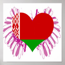 Buy Belarus Flag Print