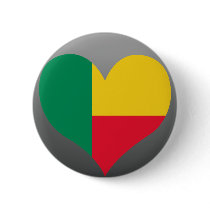 Buy Benin Flag Pinback Button