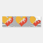 Buy Bhutan Flag Bumper Sticker