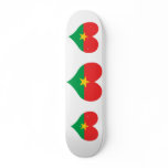 Buy Burkina Faso Flag Skate Deck
