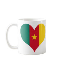 Buy Cameroon Flag Coffee Mugs