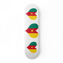 Buy Cameroon Flag Skate Board Deck