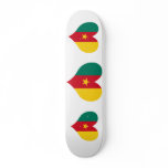Buy Cameroon Flag Skate Board Deck