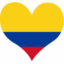 Buy Colombia Flag Photo Sculpture