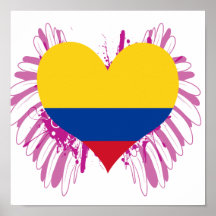 Buy Colombia Flag Posters