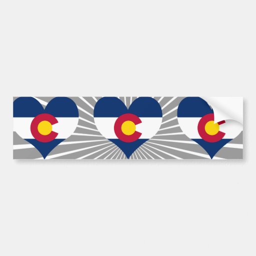 Buy Colorado Flag Bumper Sticker Zazzle