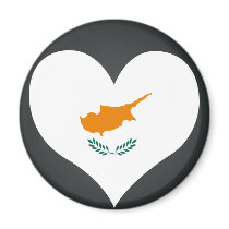Buy Cyprus Flag Refrigerator Magnet