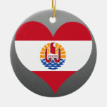 Buy French Polynesia Flag Christmas Ornaments