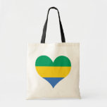 Buy Gabon Flag Canvas Bag