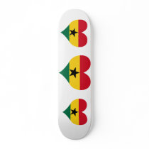 Buy Ghana Flag Custom Skate Board