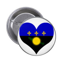 Buy Guadeloupe Flag Button