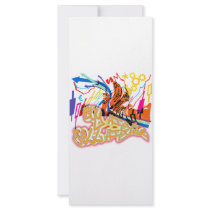 Buy high, sell higher rack card design