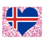 Buy Iceland Flag Post Cards