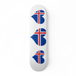 Buy Iceland Flag Skate Board Deck