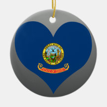 Buy Idaho Flag Ornaments