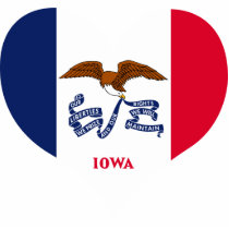 Buy Iowa Flag Acrylic Cut Outs