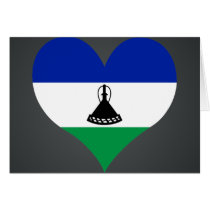 Buy Lesotho Flag Card