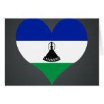 Buy Lesotho Flag Card