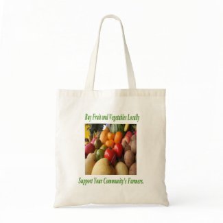 Buy locally support your community's Farmers totes Canvas Bag