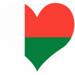 Buy Madagascar Flag Photo Sculpture