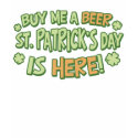 Buy Me A Beer St. Patrick's Day Ladies Petite Tee t-shirts