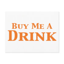 Buy Me A Drink Gifts postcards