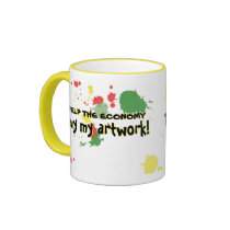Buy My Artwork! mugs by ArtsyRavenclaw Buy My Artwork! mugs