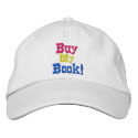 Buy My Book Embroidered cap embroidered hats