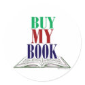 Buy My Book stickers