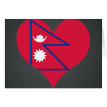 Buy Nepal Flag Greeting Cards
