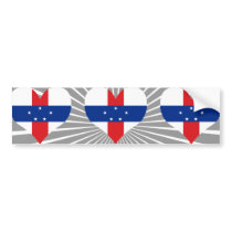 Buy Netherlands Antilles Flag Bumper Stickers