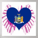 Buy New York Flag Print