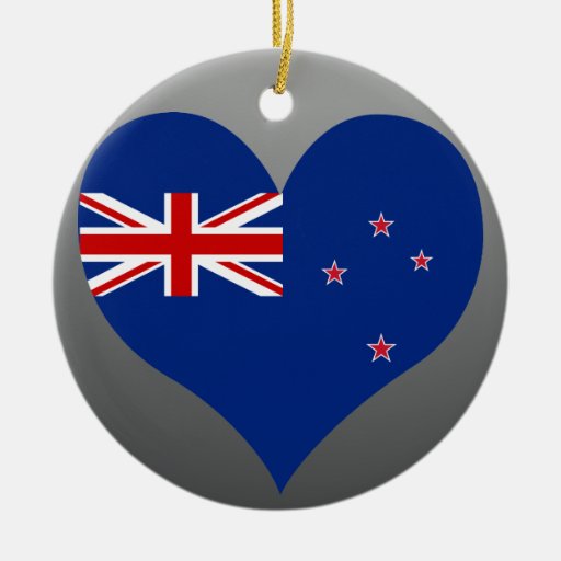 Buy New Zealand Flag Christmas Ornament