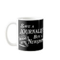 Buy Newspaper Save Journalist Mug