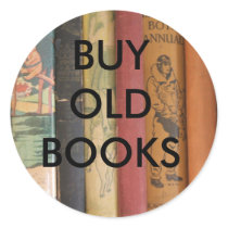 BUY OLD BOOKS stickers