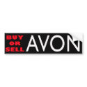 BUY or SELL AVON bumper stickers by beckazar BUY or SELL AVON bumper stickers