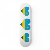 Buy Rwanda Flag Skateboard