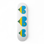 Buy Rwanda Flag Skateboard