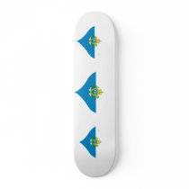 Buy San Marino Flag Custom Skate Board