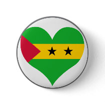 Buy Sao Tome and Principe Flag Pinback Button