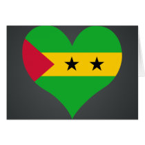Buy Sao Tome and Principe Flag Card