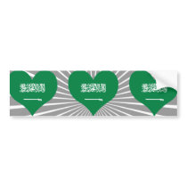 Buy Saudi Arabia Flag Bumper Sticker