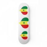 Buy Senegal Flag Skate Board