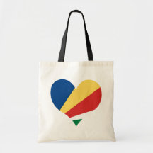 Buy Seychelles Flag Tote Bag