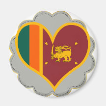 Buy Sri Lanka Flag Refrigerator Magnets